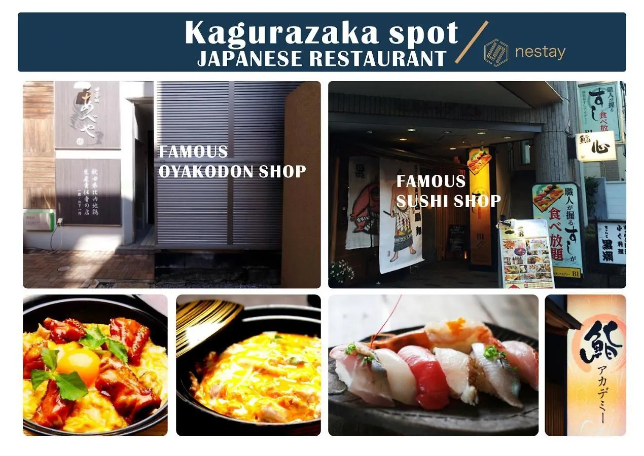 Nestay Inn Tokyo Kagurazaka Japonsko